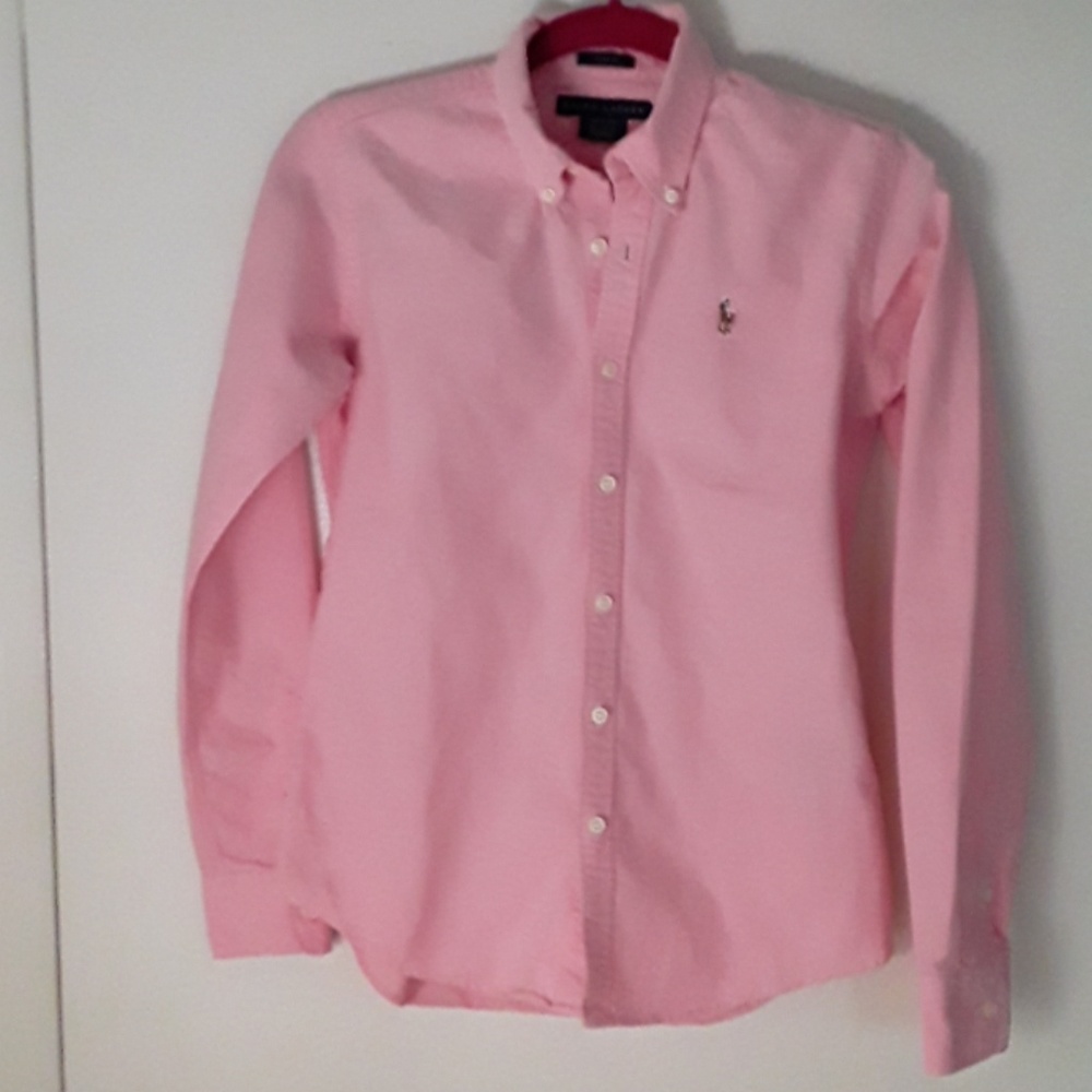 Ralph Lauren Slim Fit Button Down Shirt Size 4